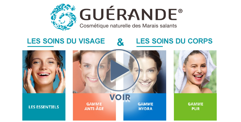 Guérande - Les gammes de produits Guérande Cosmetics